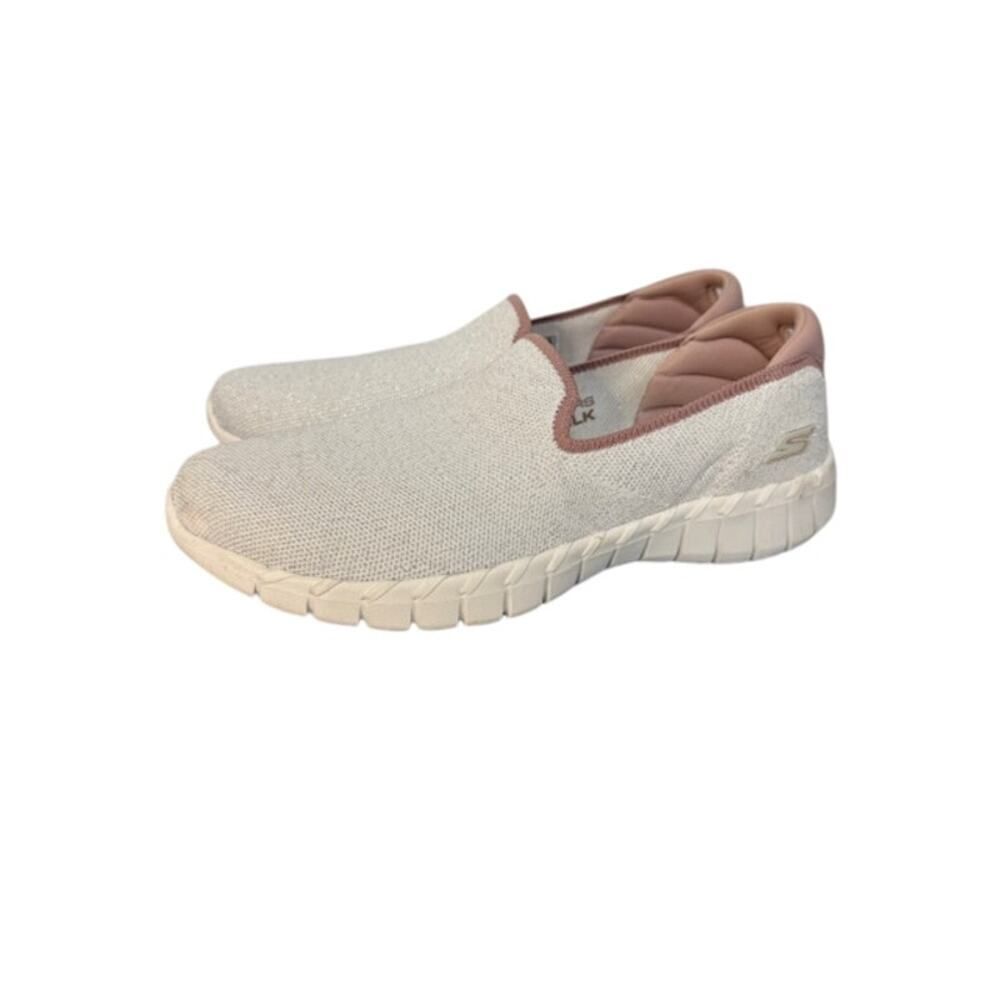 Skechers Women's Go Walk Smart 2 - White Pink Size 10 Washable